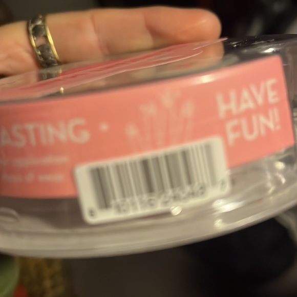 Brand new in package press on nails by the instant Manny, dark blue with floral - Picture 5 of 6